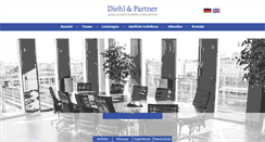 Desktop Screenshot of diehl-patent.de